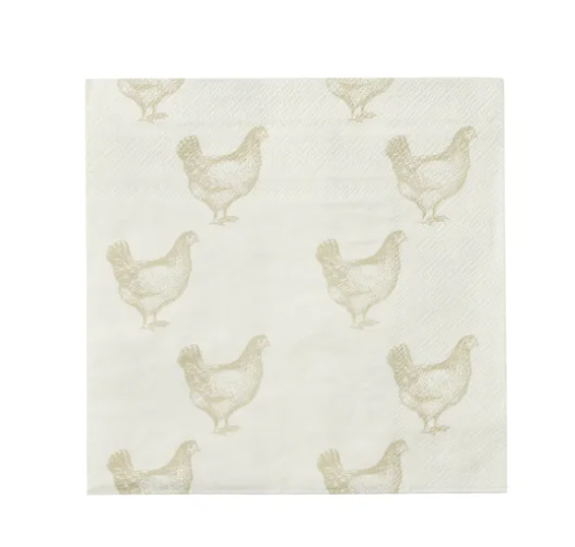 Napkin 20pk - Chooks