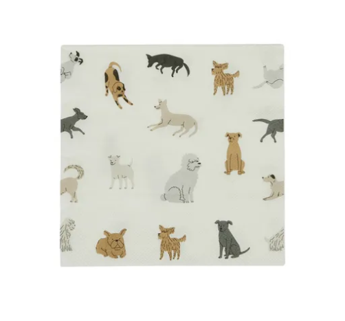 Napkin 20pk - Woofers