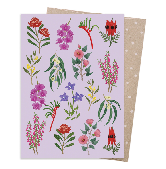 Card - Floral Emblems