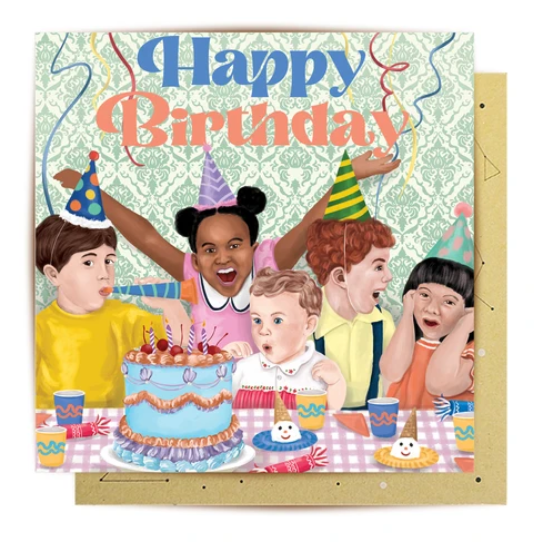 Card - Vintage Party