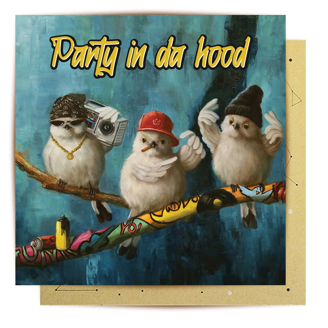 Card - Party In The Hood
