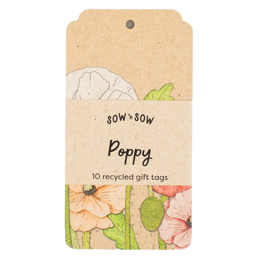 Gift Tags - Poppy