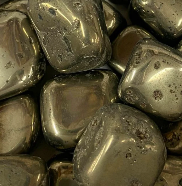 Crystal - Tumbled Pyrite