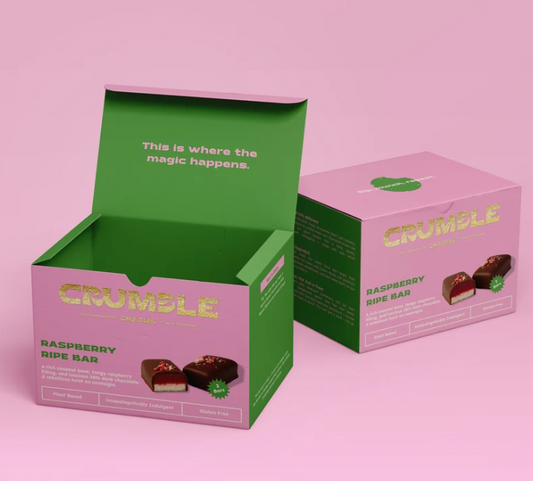 Crumble Raspberry Ripe Bar