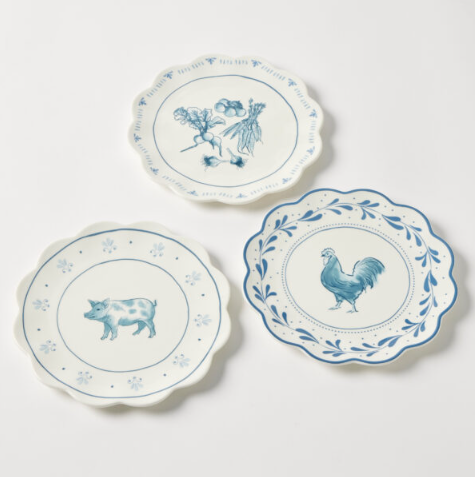 Maison Bleue Side Plate - Assorted Design