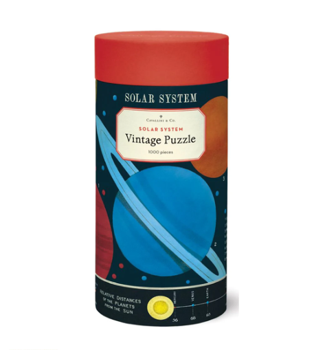 Puzzle Vintage - Solar System 1000 PCE