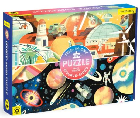 Double Sided Puzzle - Space Mission 100pcs