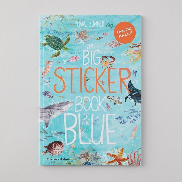 The Big Sticker Book of Blue