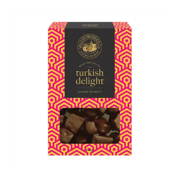 VPC Milk Chocolate Turkish Delight 200g