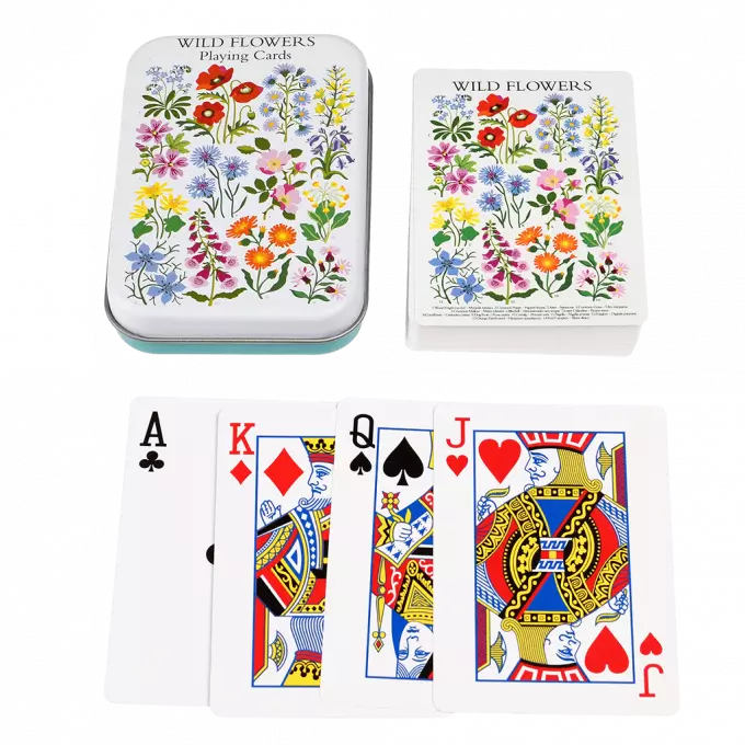 Playing Cards ¬ Wildflower Tin