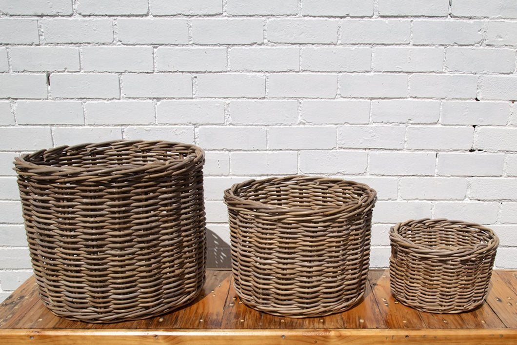 Round Rattan Basket *Local Delivery Only
