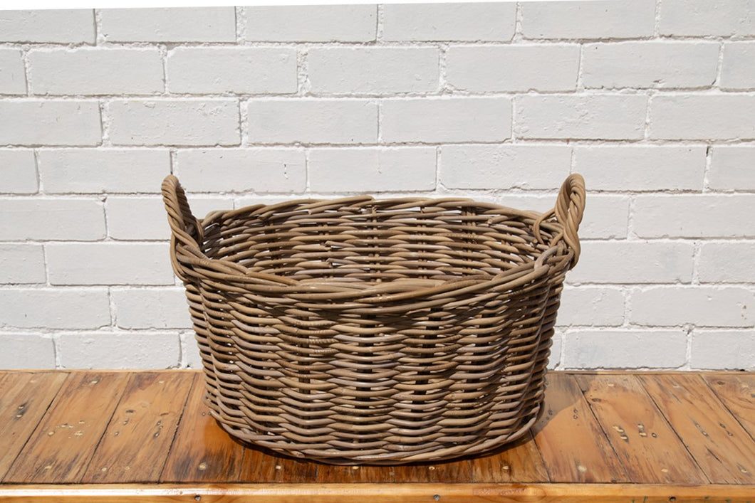 Rattan Washing Basket *Local Delivery Only