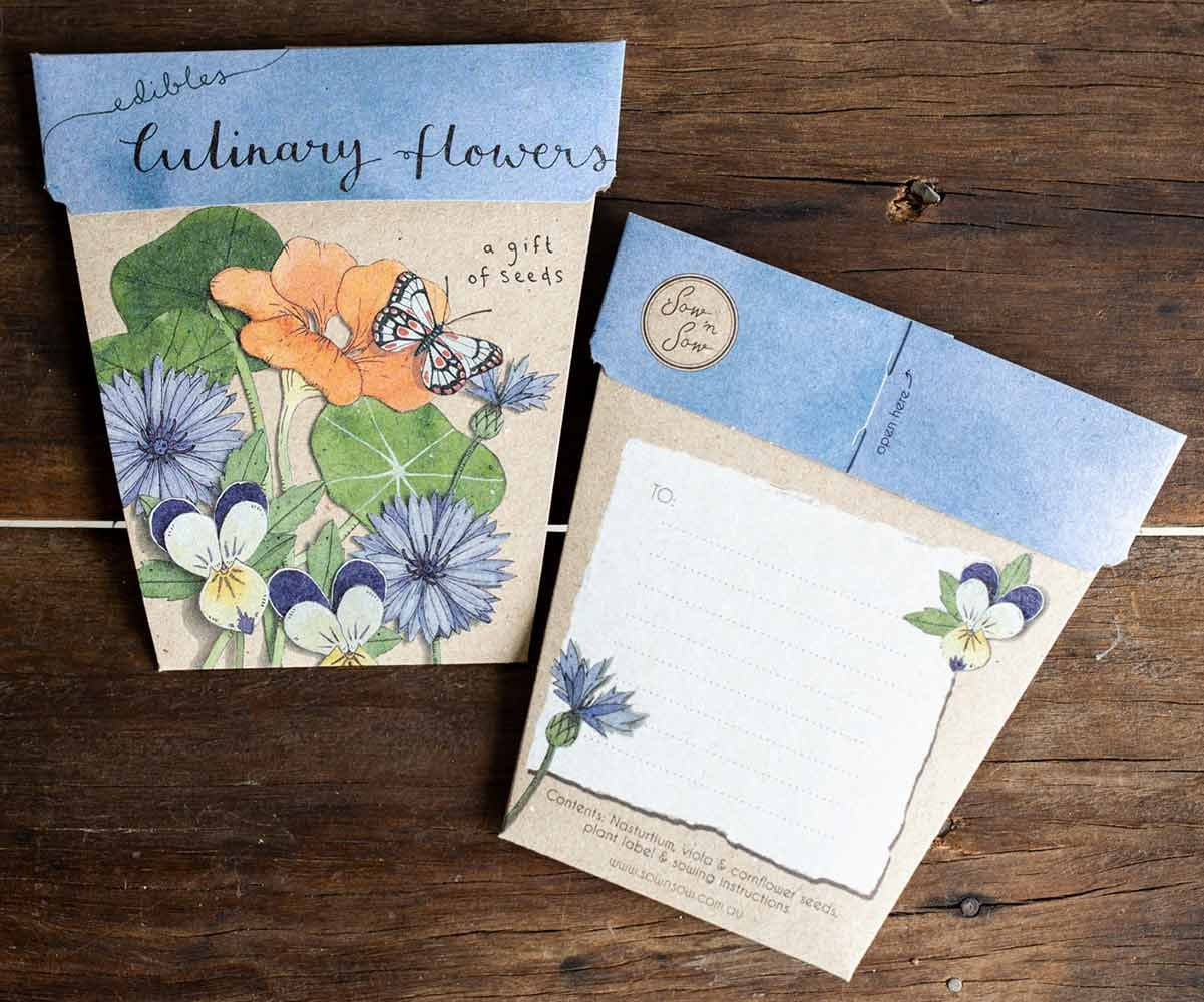 Seed Pack - Culinary Flowers