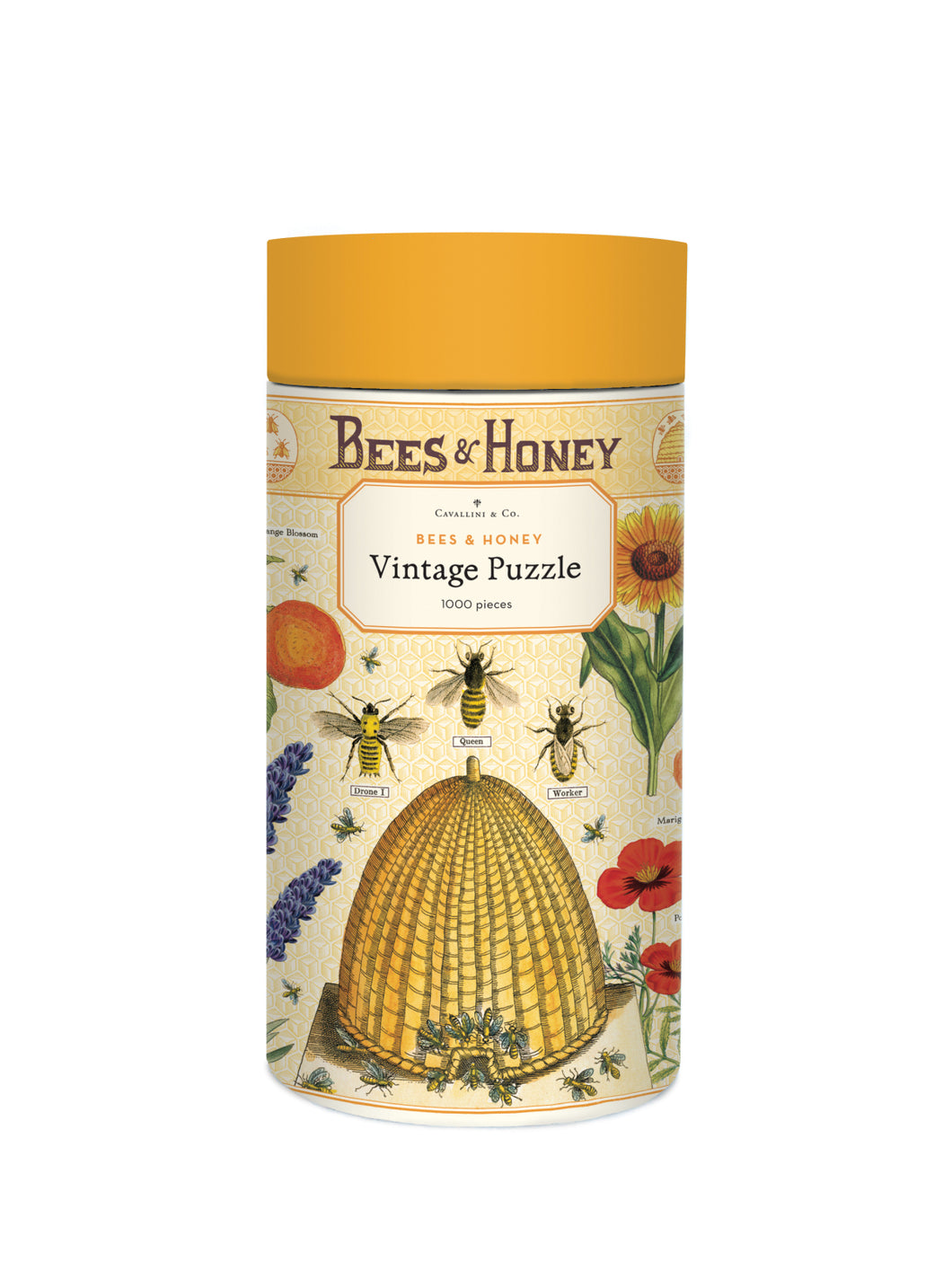 Puzzle - Cavallini Vintage Bees & Honey 1000 PCE