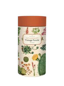 Puzzle - Cavallini Vintage Cactus 1000 PCE
