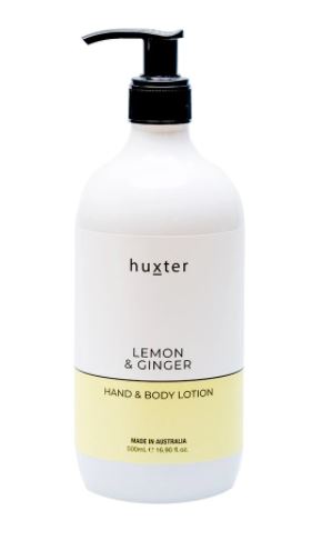 Hand & Body Lotion - Lemon & Ginger 500ml