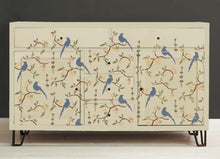 Stencil Chinoiserie Birds