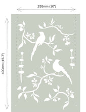 Stencil Chinoiserie Birds
