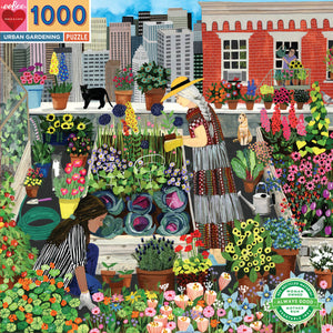 Puzzle - Urban Gardening 1000 PCE