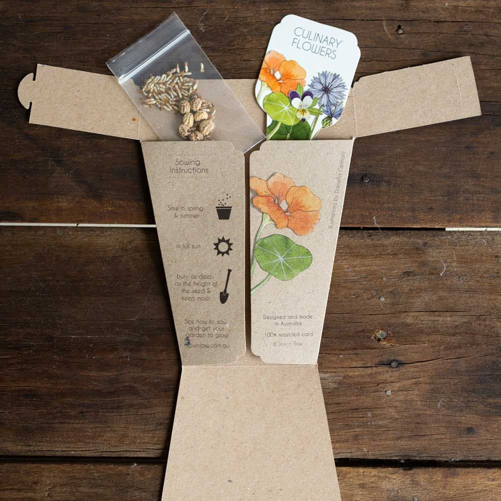 Seed Pack - Culinary Flowers