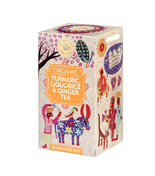 MOT Organic Turmeric Liquorice & Ginger Tea