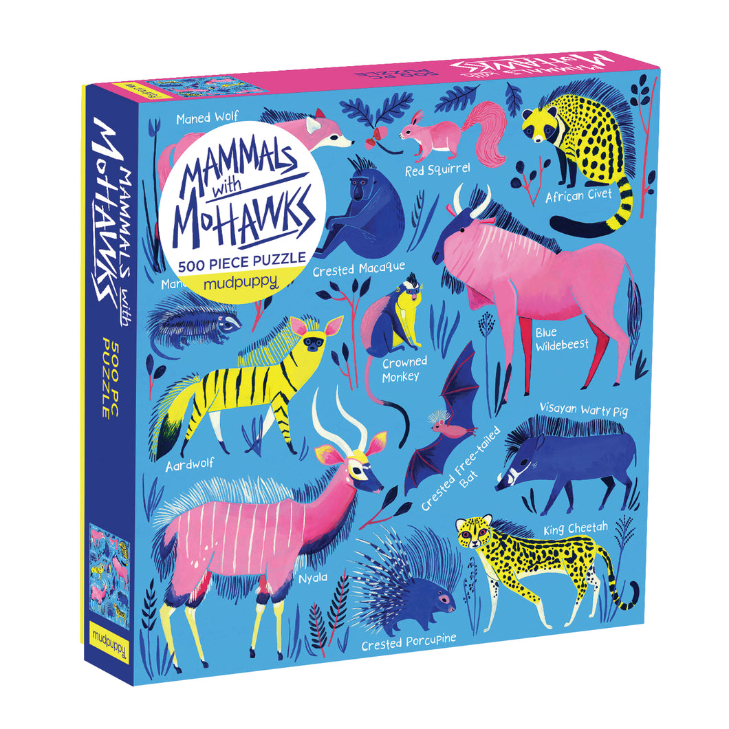 Puzzle Mammals with Mohawks 500pcs