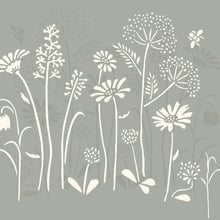 Stencil Meadow Flowers