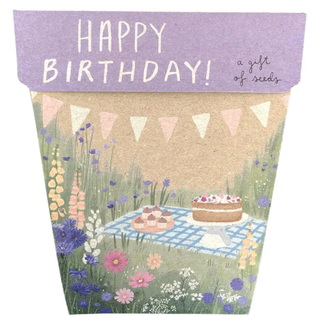 Seed Pack - Happy Birthday Picnic