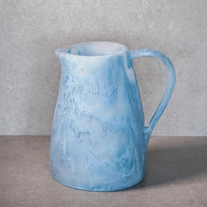 Resin Water Pitcher - CHAMBRAY