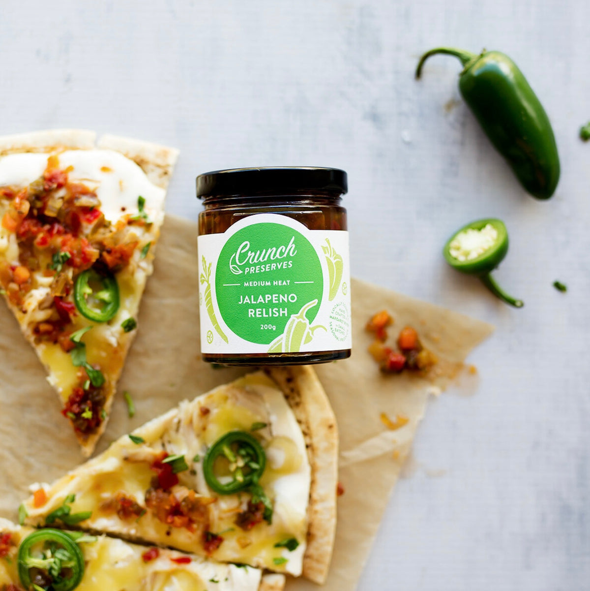 Crunch Preserves- Jalapeño Relish 200g