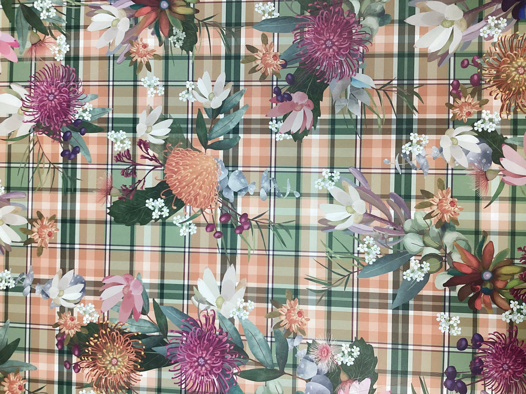Wrapping Paper - Bush Blooms Christmas