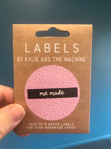 ‘Me Made’ woven label