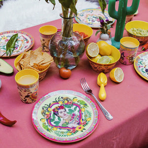 Mexican Folklore - Plate Set