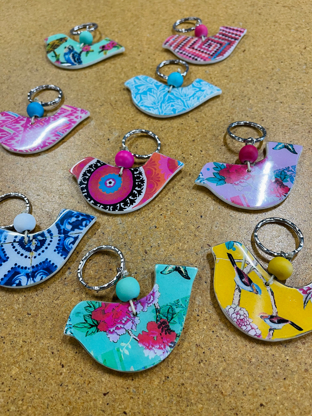 Anna Chandler Keyring- Bird