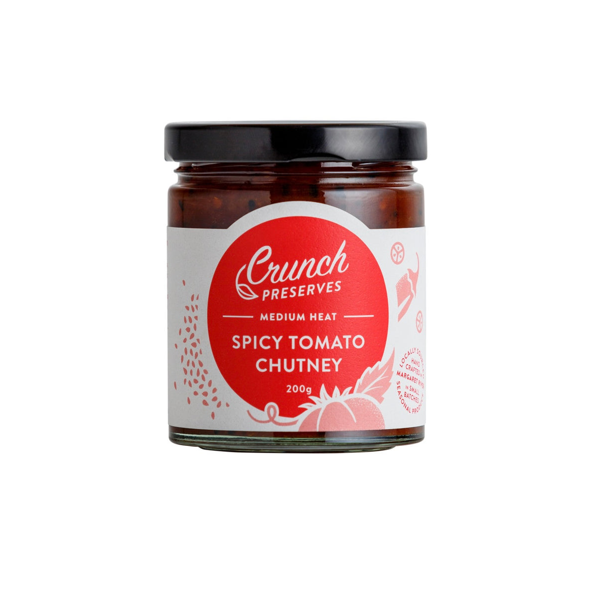 Crunch Preserves- Spicy Tomato Chutney 200g