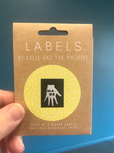 ‘Made’ woven label