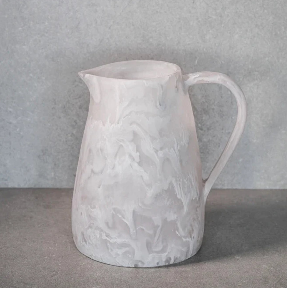 Resin Water Pitcher - WHITE