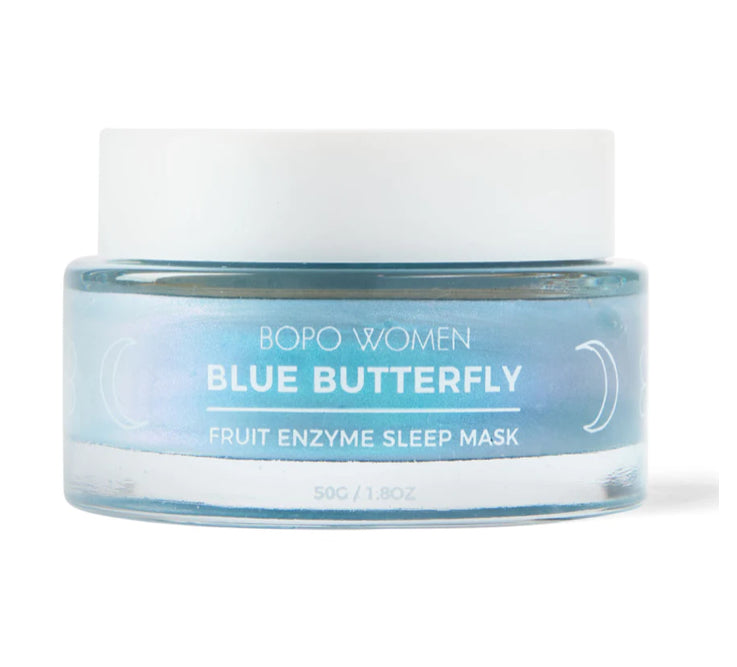 Blue Butterfly Sleep Mask