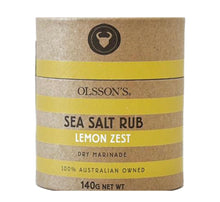 Olssons-Lemon Zest Salt Rub 140g